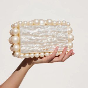 Cult Gaia Eos Pearl Clutch